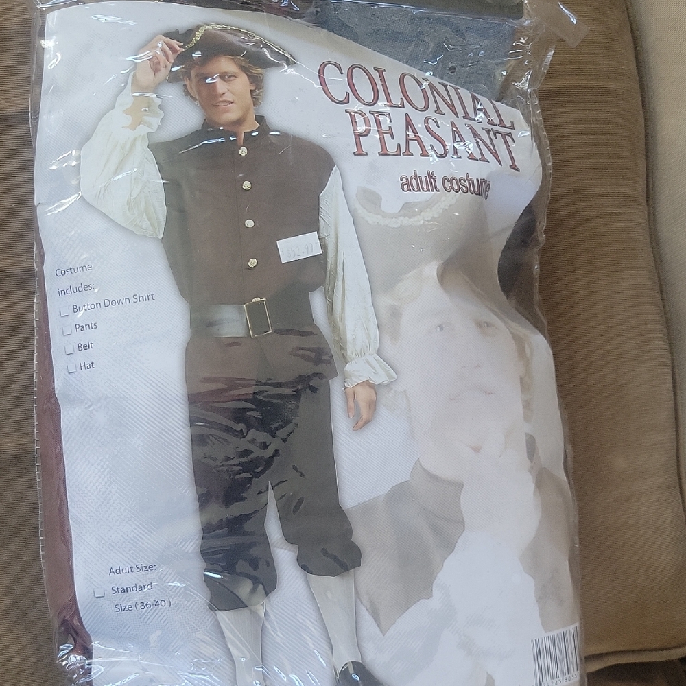 Colonial Peasant Adult Costume